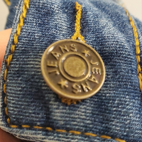 ☆3/35$ | NXH | NWT Blue Distressed High-Waisted Skinny Jeans in size Large - Picture 7 of 10